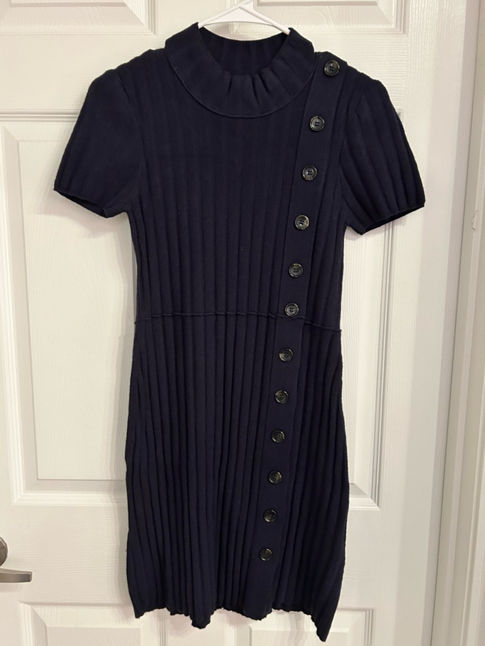 Free People Knit Dress with button front detail